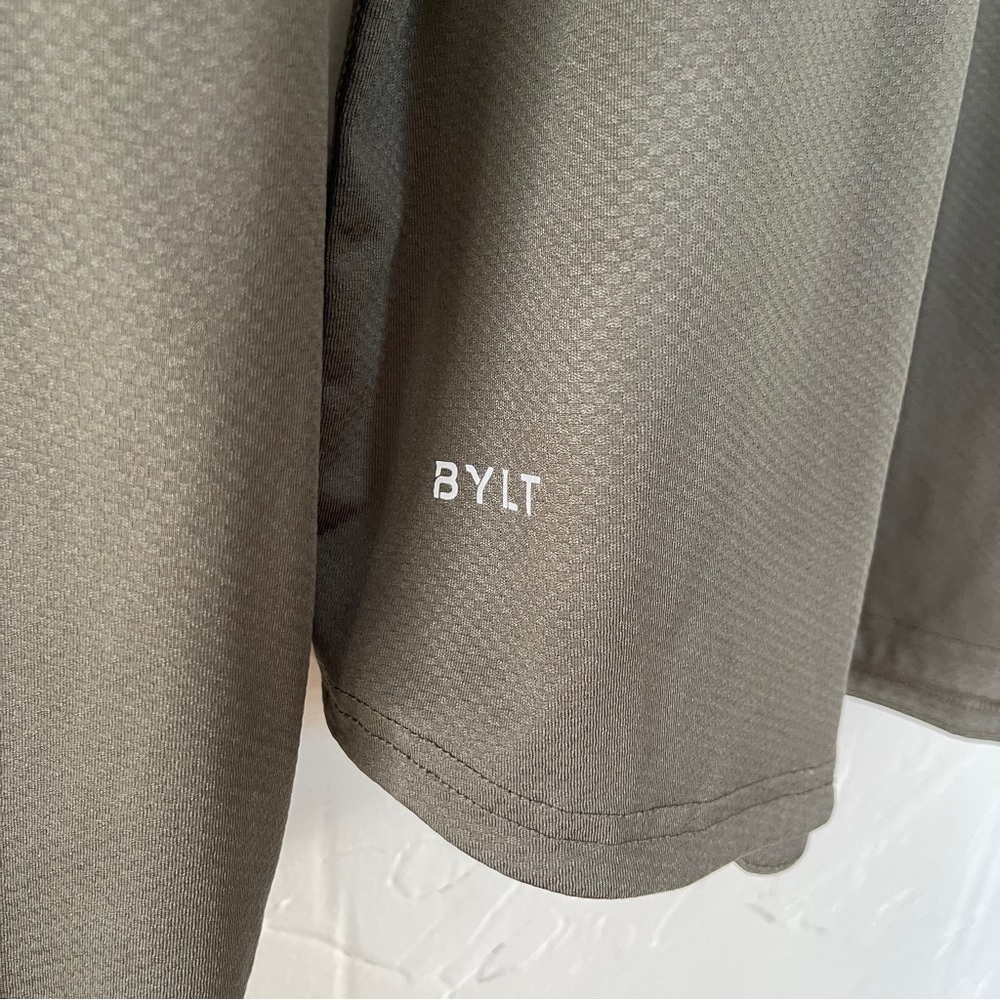 BYLT Men’s Long Sleeve Shirt. Green. Size XL - Picture 2 of 4